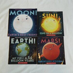 Book Bundle Sun Moon Earth Mars Scholastic Paperback